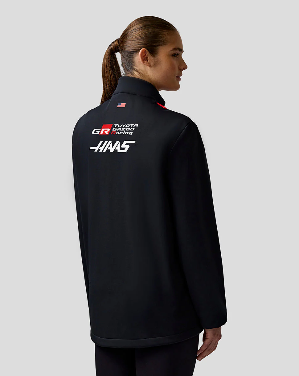 Official Haas Team Unisex Soft Shell Jacket - Image 4