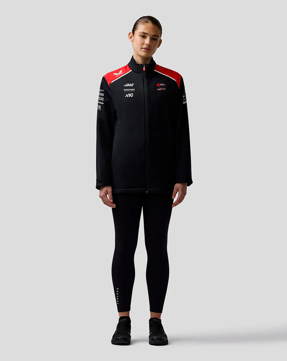 Official Haas Team Unisex Soft Shell Jacket - Image 6