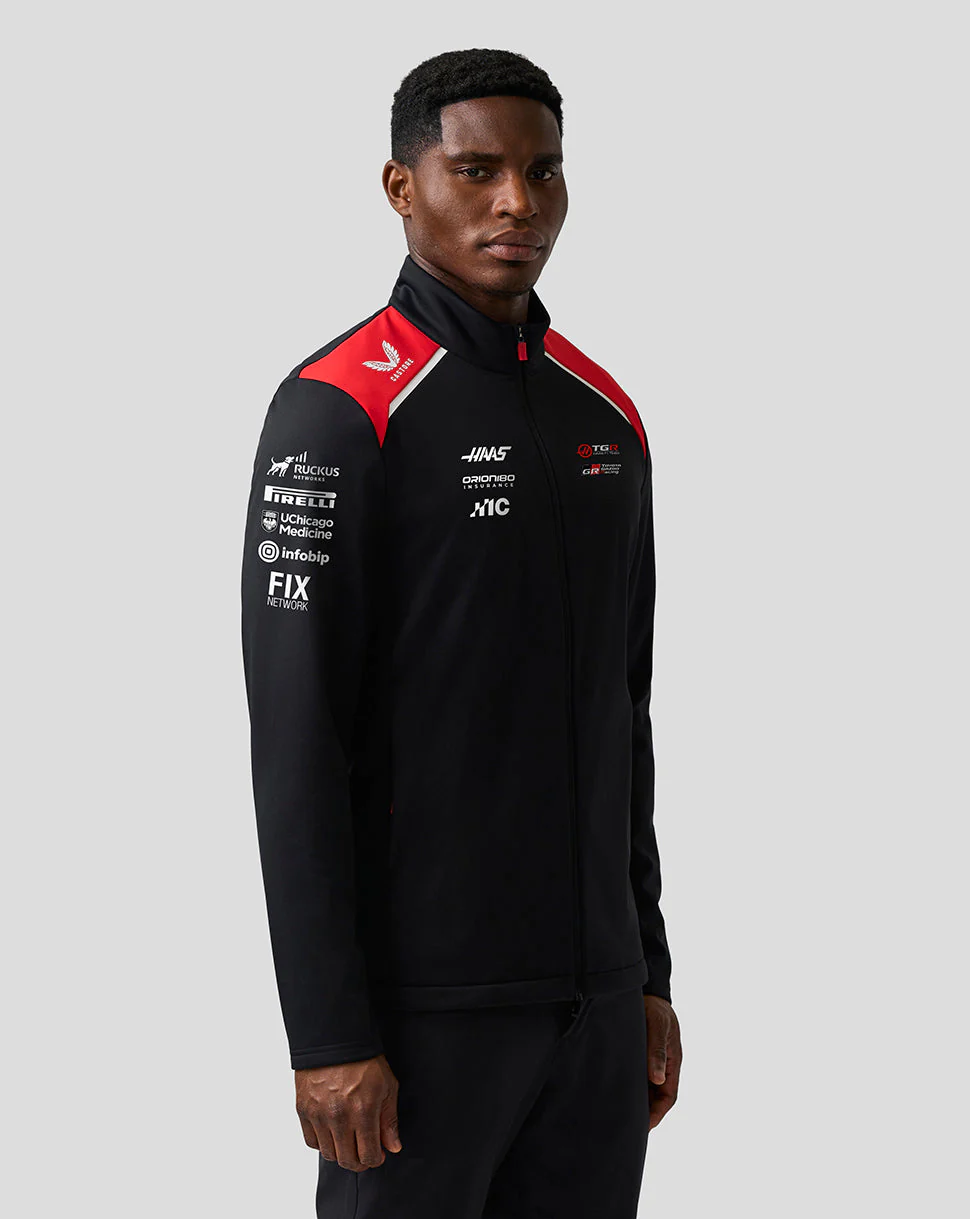 Official Haas Team Unisex Soft Shell Jacket - Image 7