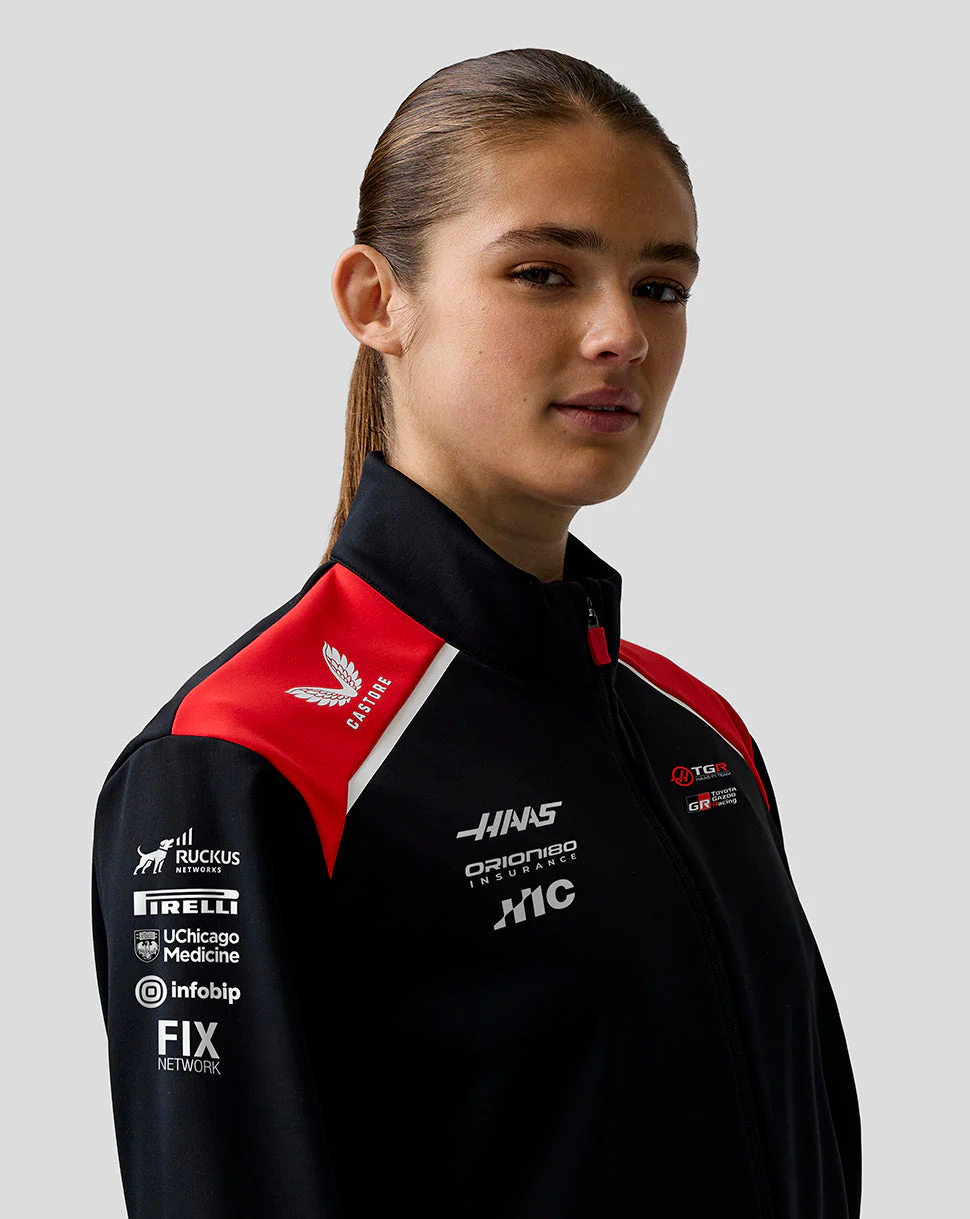 Official Haas Team Unisex Soft Shell Jacket - Image 8