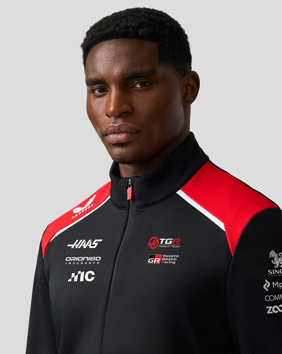 Official Haas Team Unisex Soft Shell Jacket - Image 9