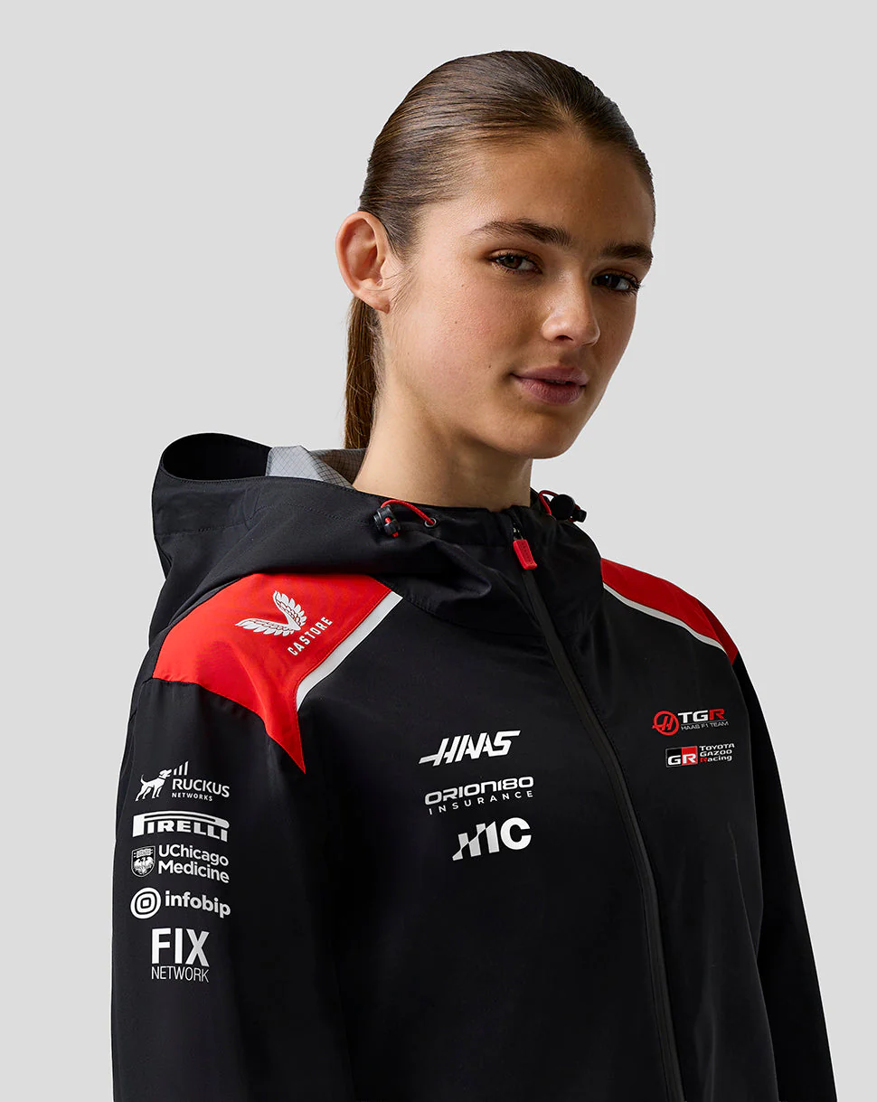 Official Haas Team Unisex Water Resistant Jacket - Image 10