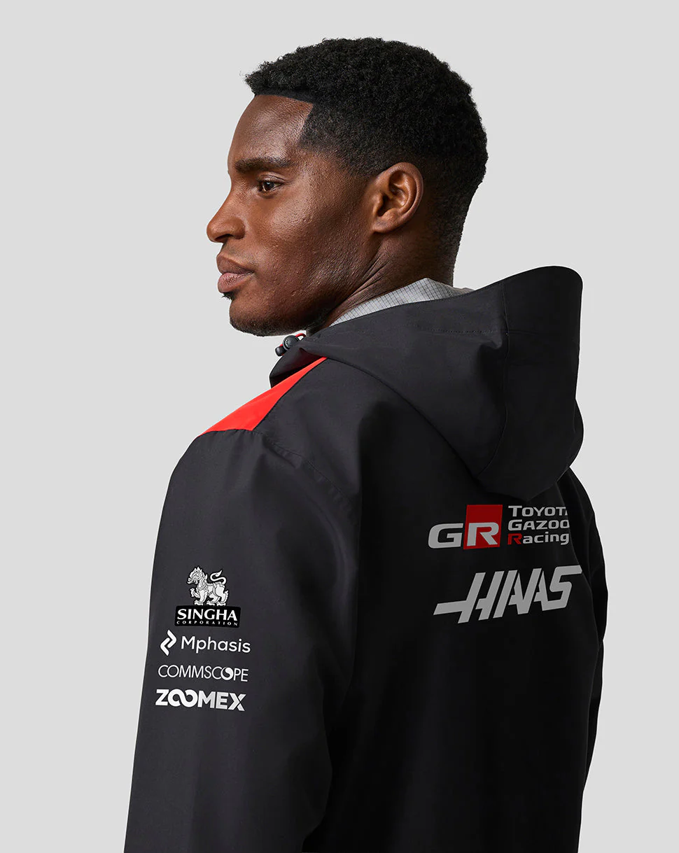 Official Haas Team Unisex Water Resistant Jacket - Image 11