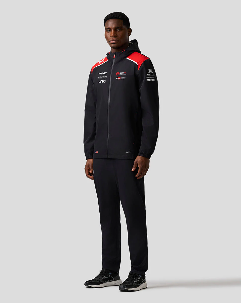 Official Haas Team Unisex Water Resistant Jacket - Image 5