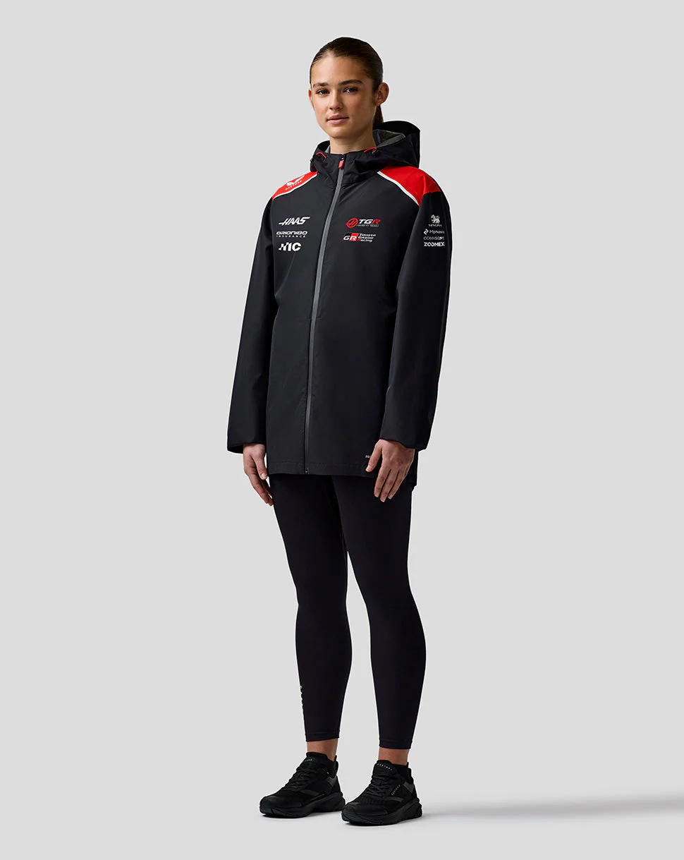Official Haas Team Unisex Water Resistant Jacket - Image 6