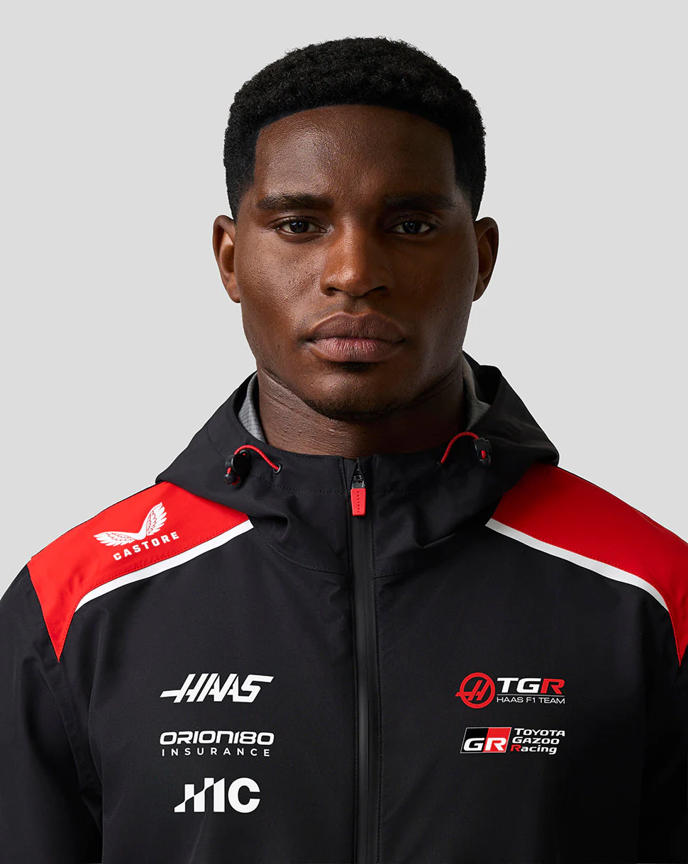 Official Haas Team Unisex Water Resistant Jacket - Image 7