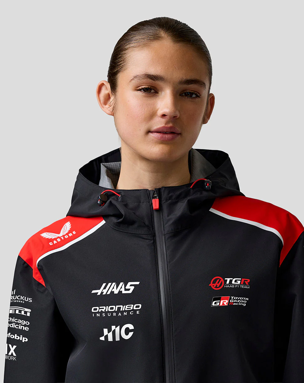 Official Haas Team Unisex Water Resistant Jacket - Image 8