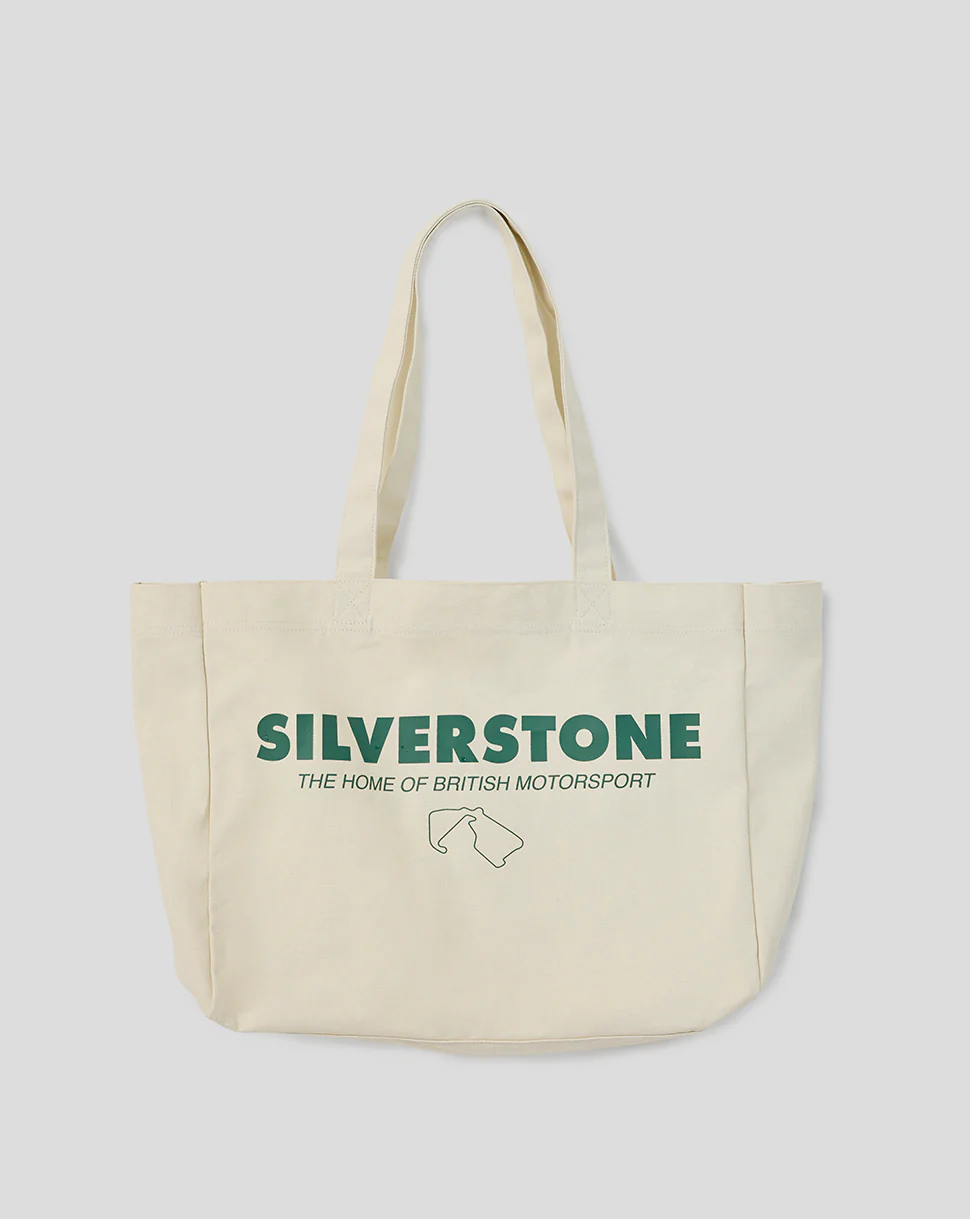 Silverstone Heritage Tote Bag - Egret
