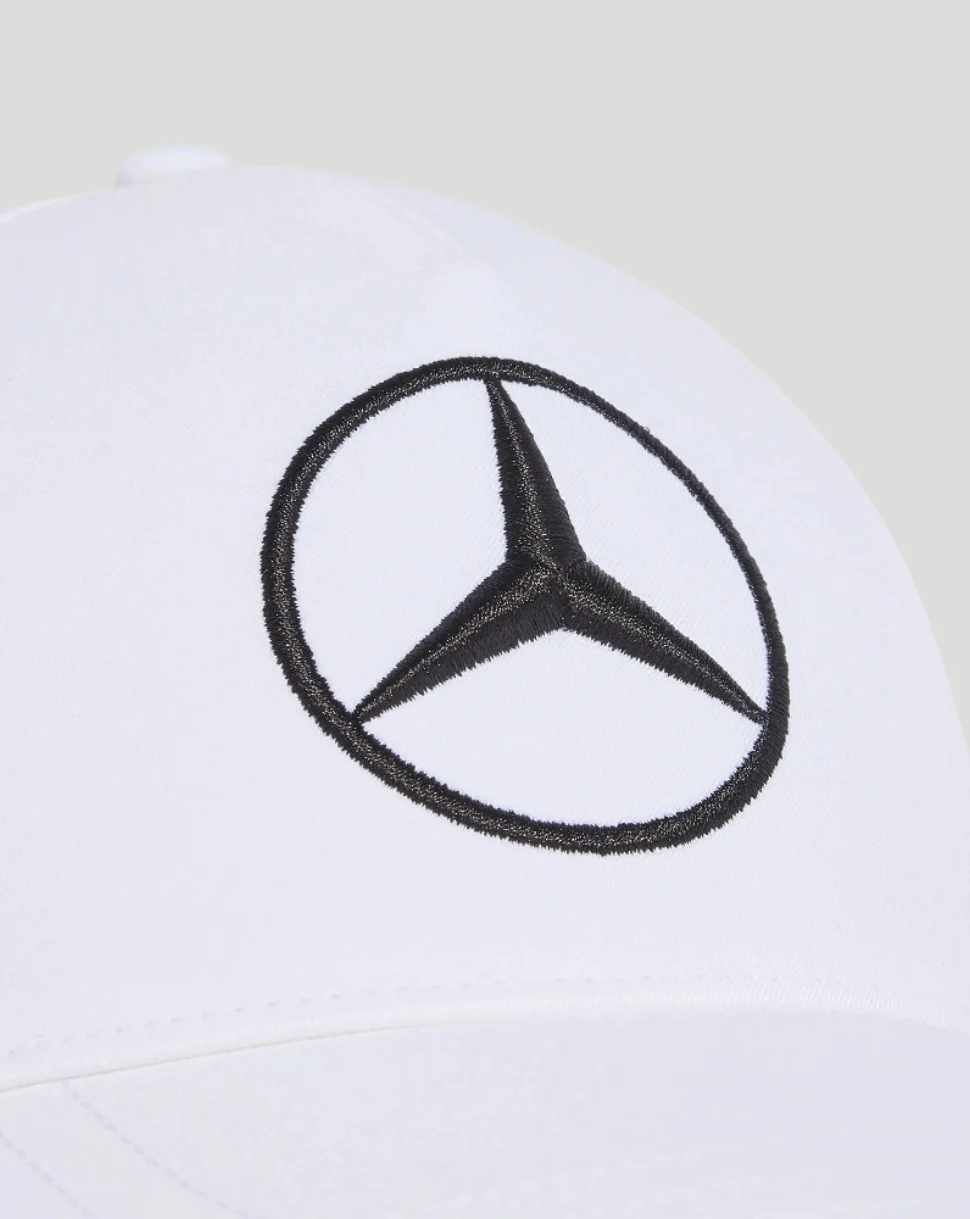 Mercedes AMG Petronas F1 Team Driver Cap - White - Image 4