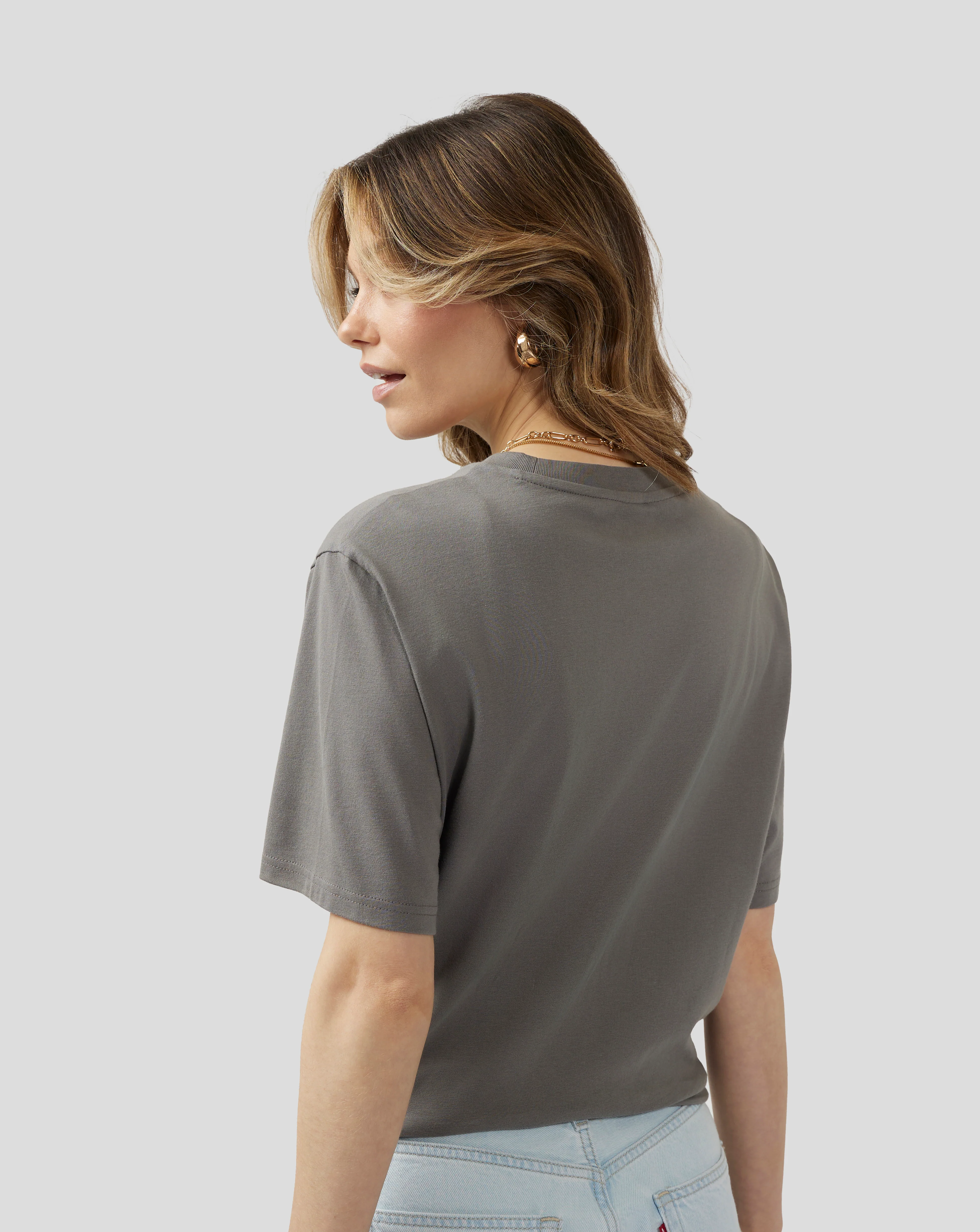 Unisex Silverstone Core 1948 T-Shirt - Charcoal Grey - Image 4