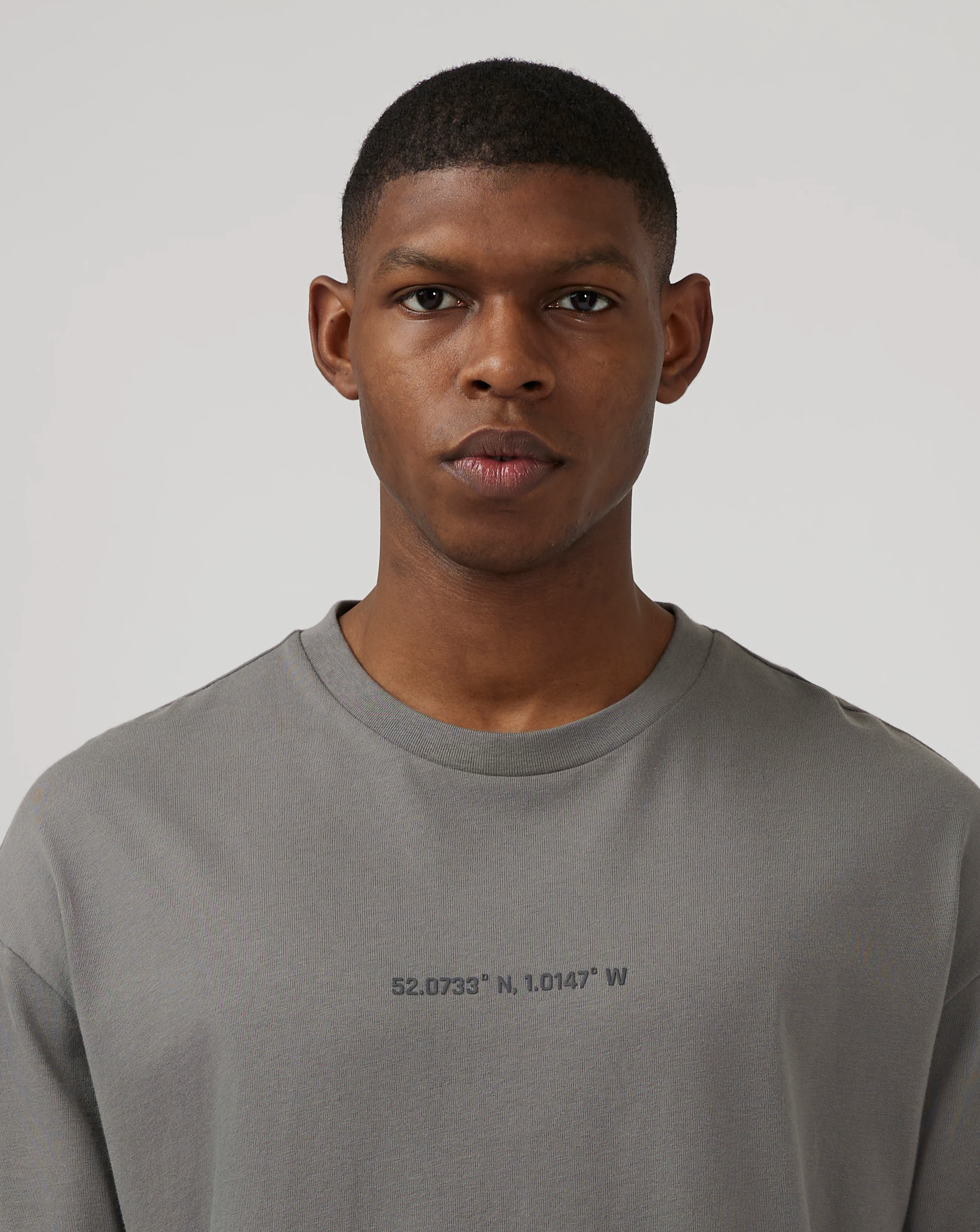 Unisex Silverstone Core Oversized T-Shirt - Charcoal Grey - Image 6