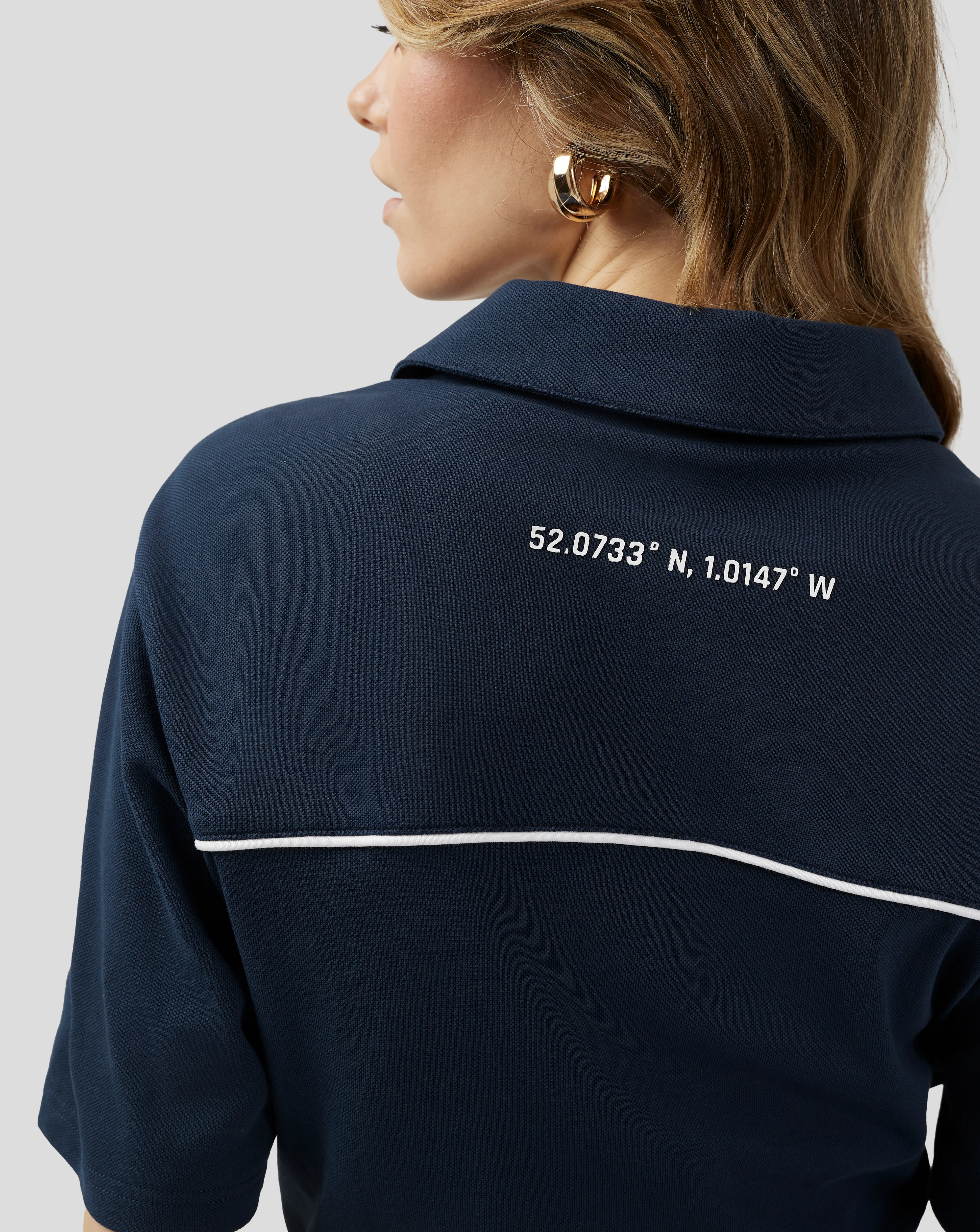 Unisex Silverstone Core Polo-Shirt - Black Iris - Image 12