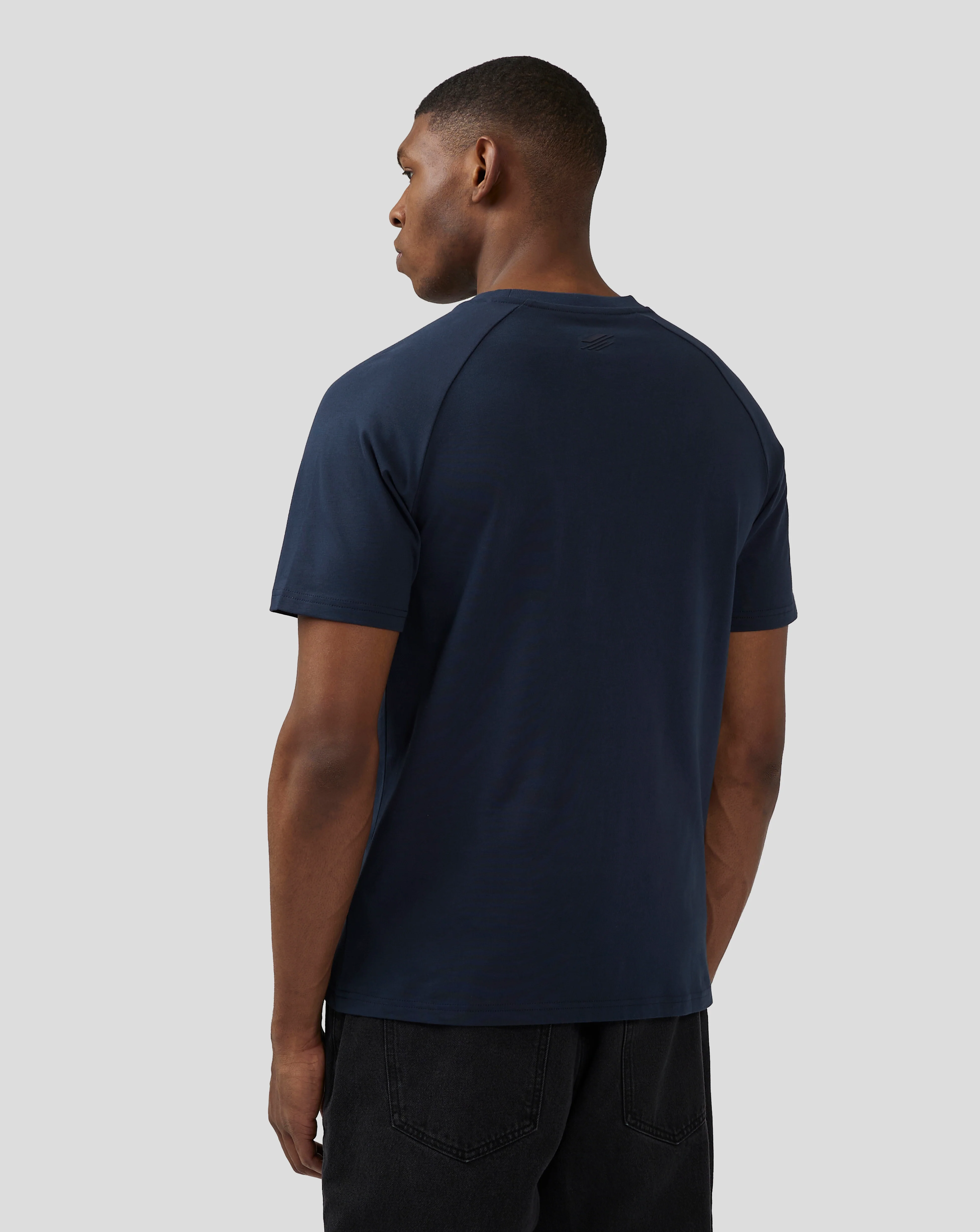 Unisex Silverstone x Castore Short Sleeve T-Shirt - Black Iris - Image 3