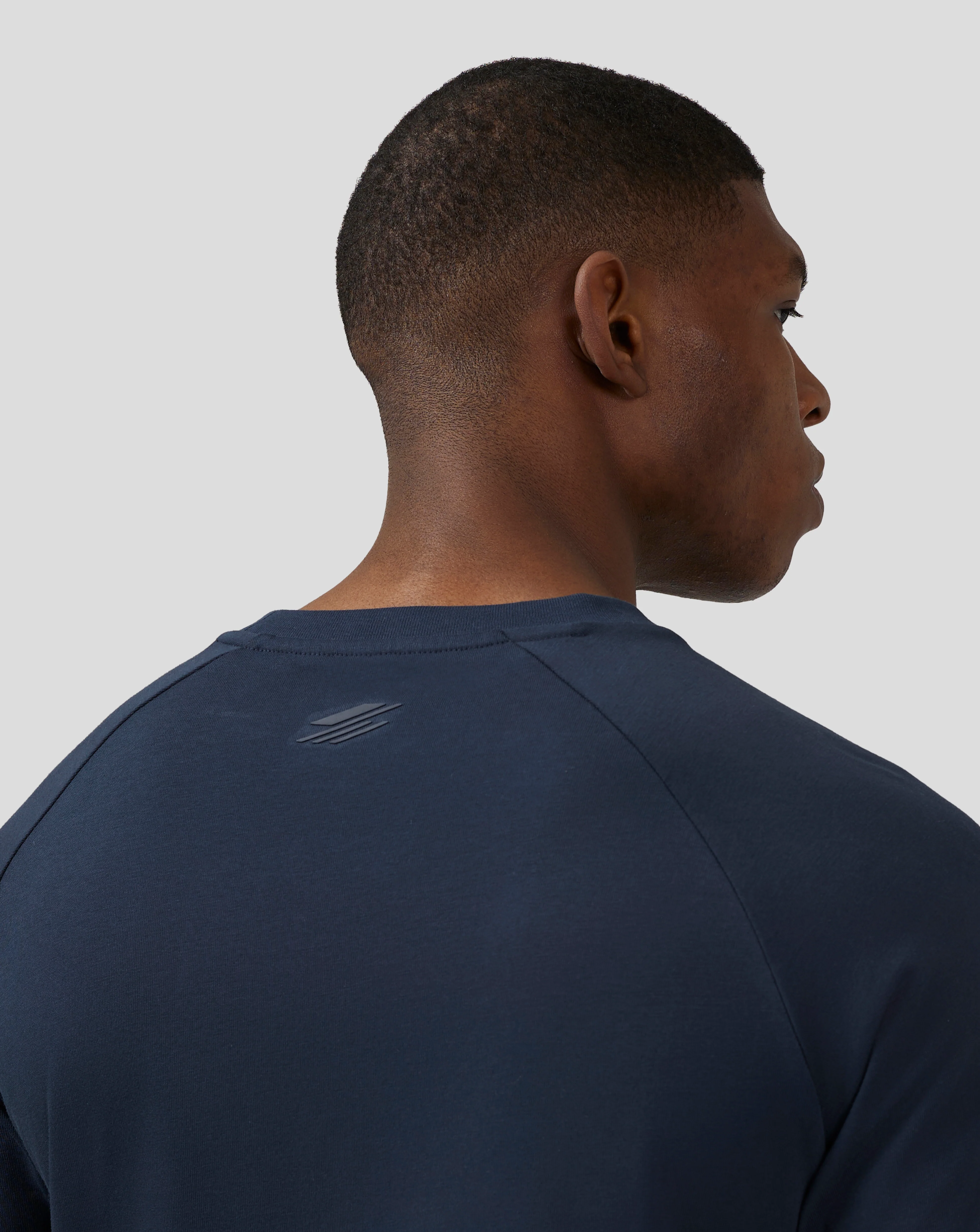 Unisex Silverstone x Castore Short Sleeve T-Shirt - Black Iris - Image 5