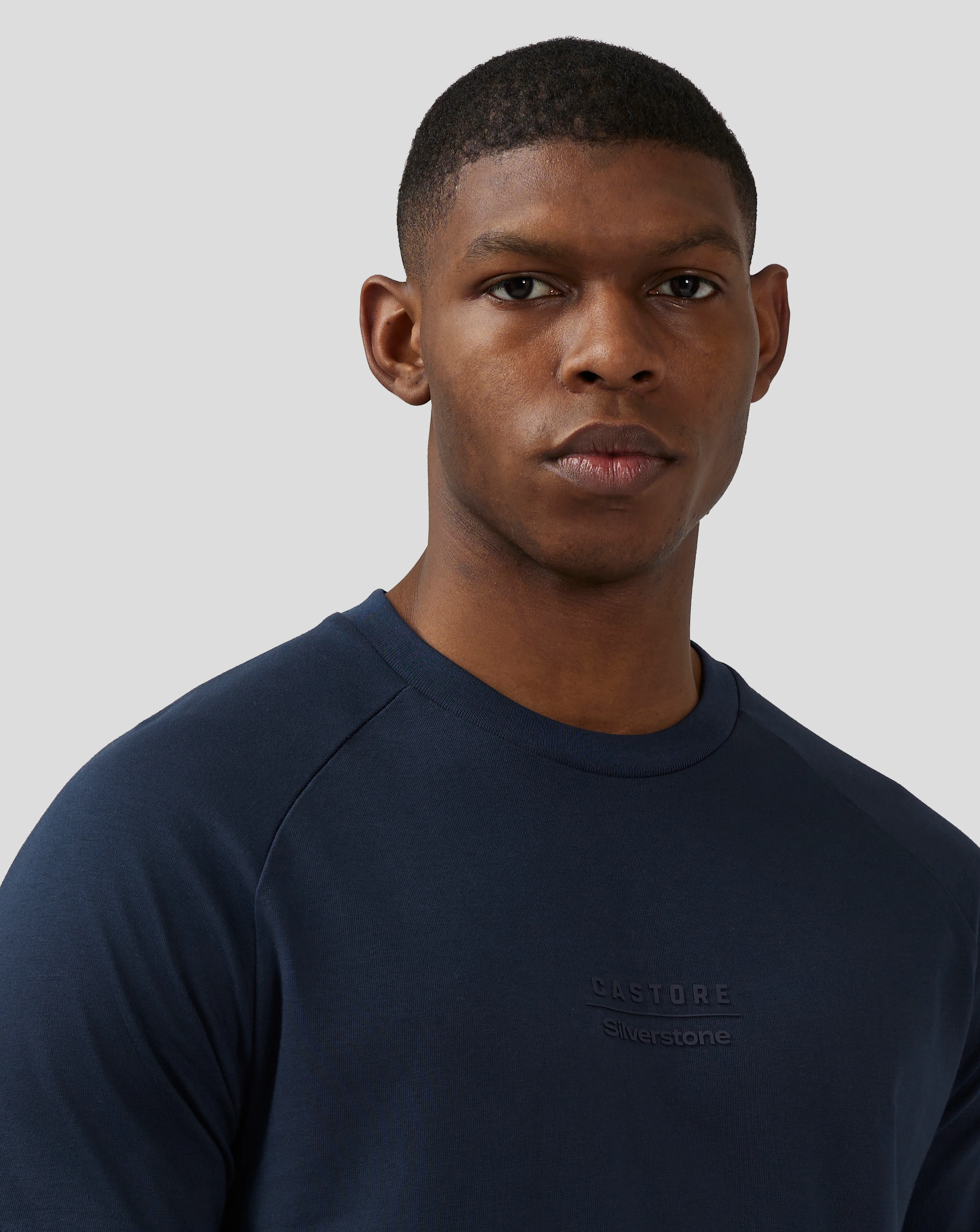 Unisex Silverstone x Castore Short Sleeve T-Shirt - Black Iris - Image 6
