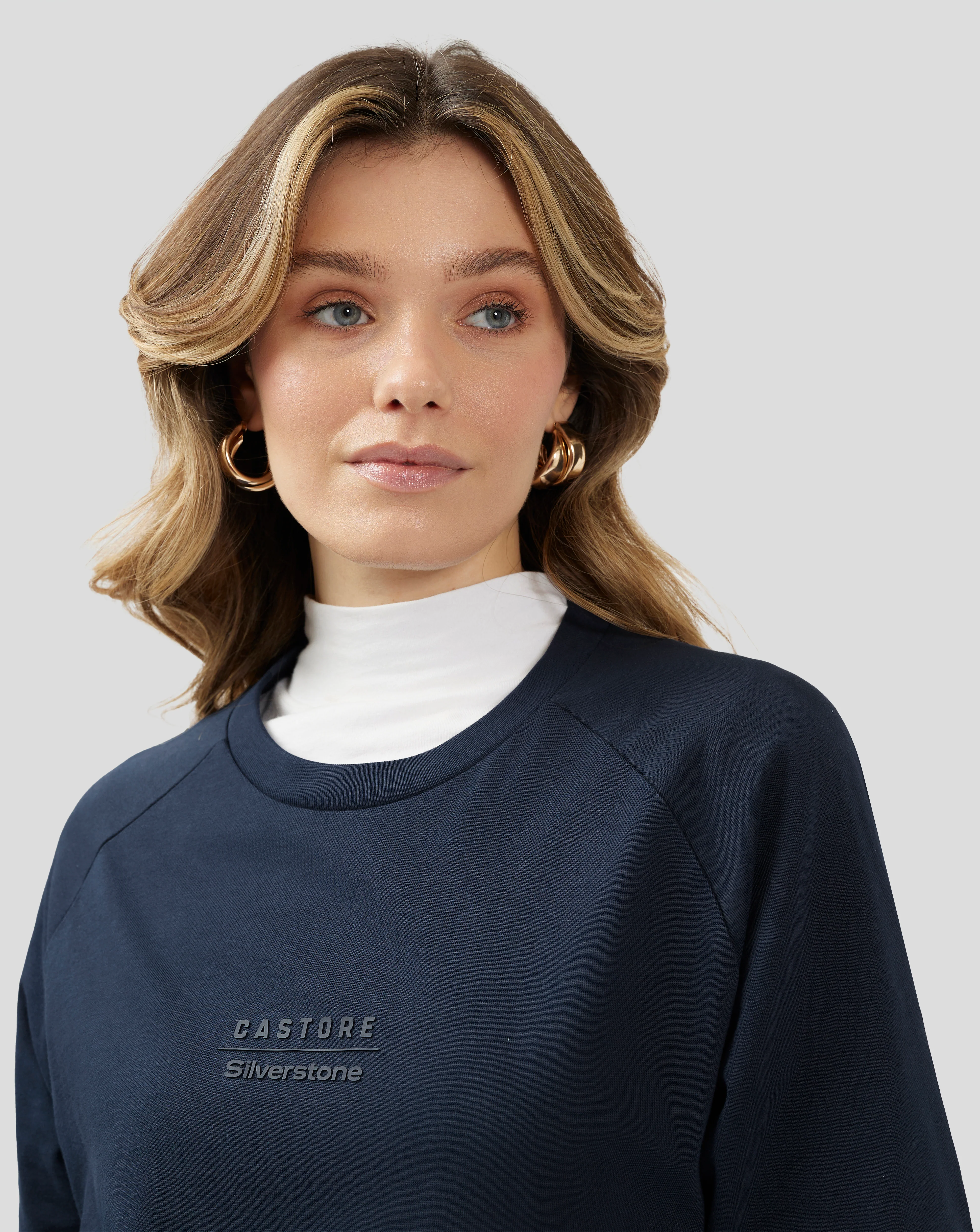Unisex Silverstone x Castore Short Sleeve T-Shirt - Black Iris - Image 8