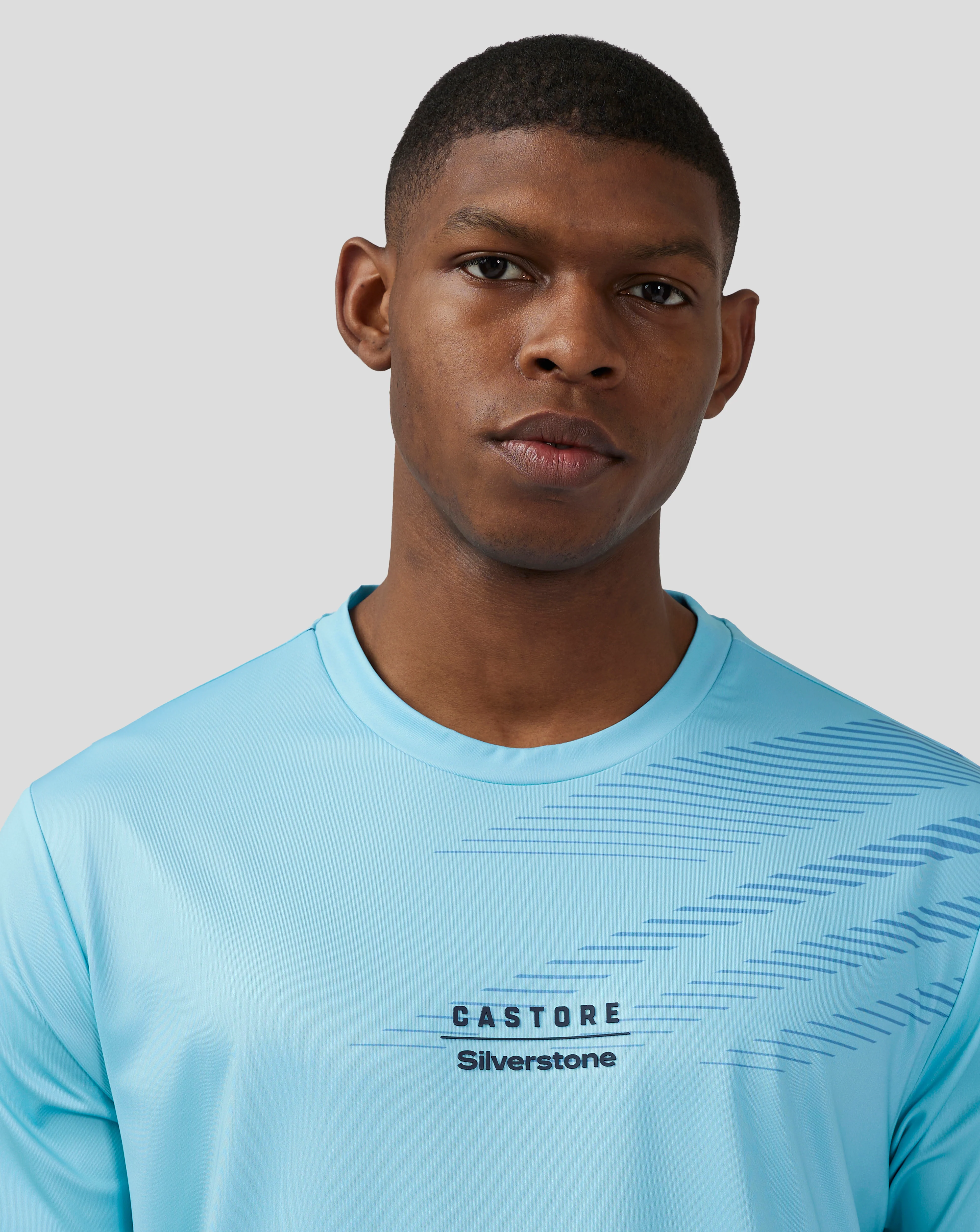 Unisex Silverstone x Castore Sublimated Short Sleeve T-Shirt - Cabana Blue - Image 6
