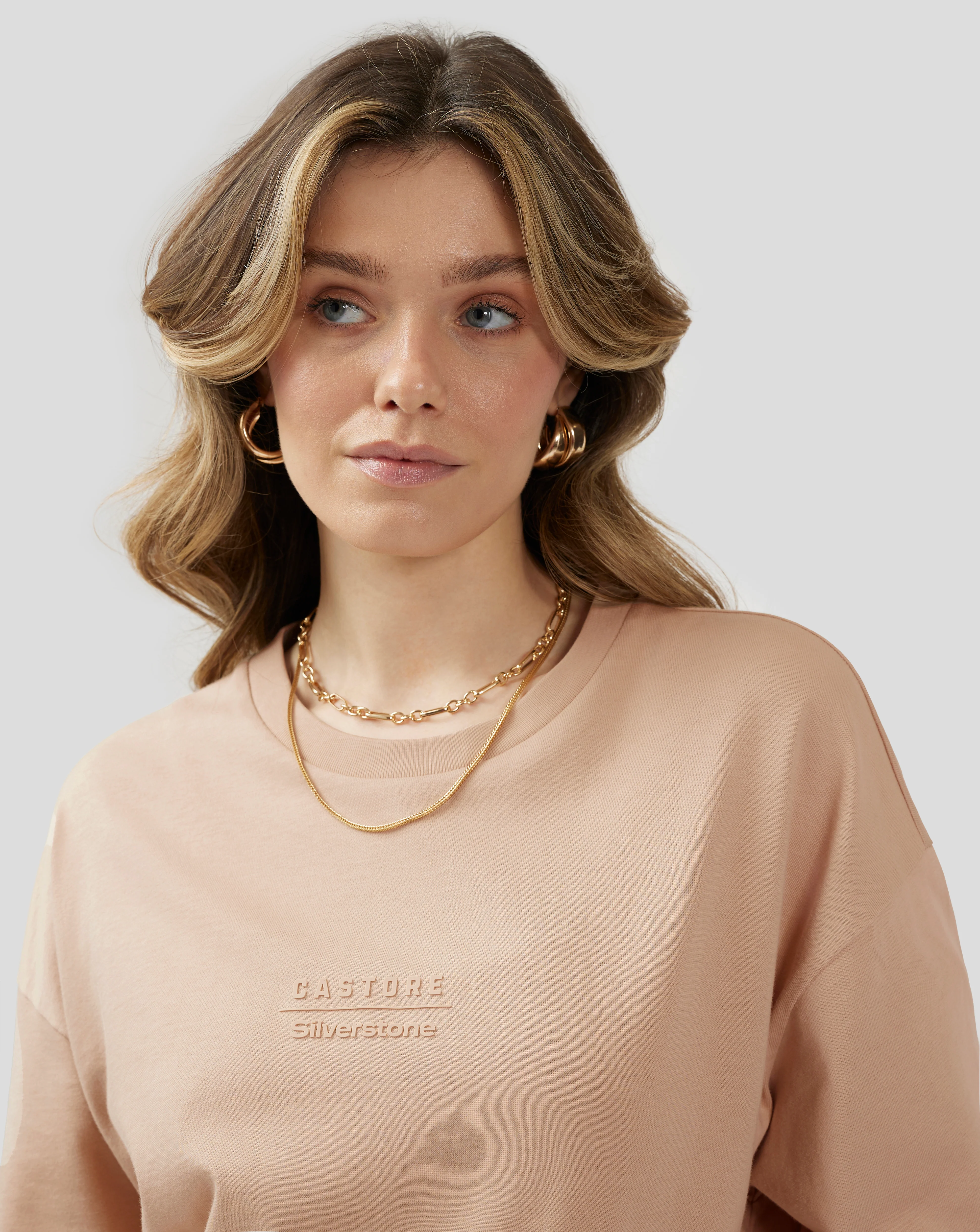 Unisex Silverstone x Castore Sublimated Short Sleeve T-Shirt - Doeskin - Image 8