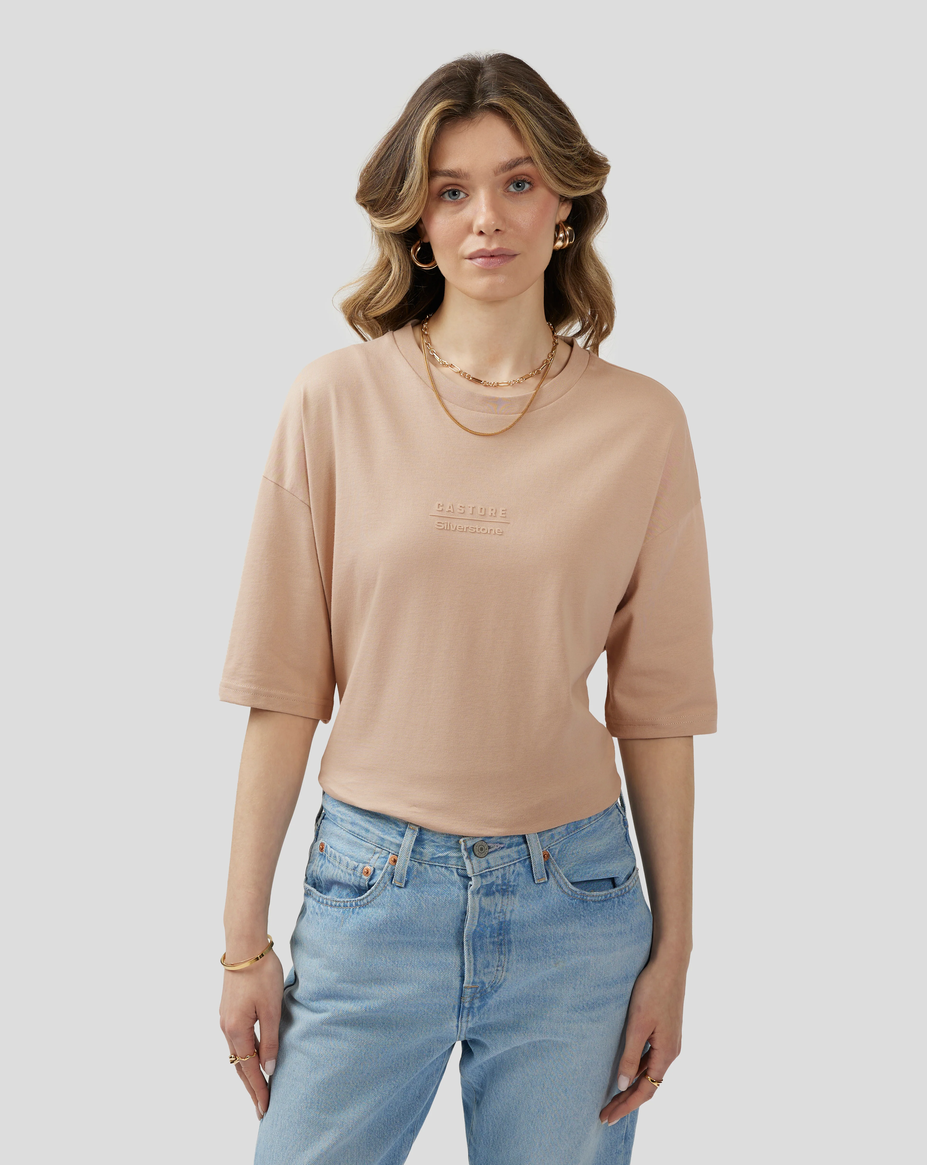 Unisex Silverstone x Castore Sublimated Short Sleeve T-Shirt - Doeskin - Image 9