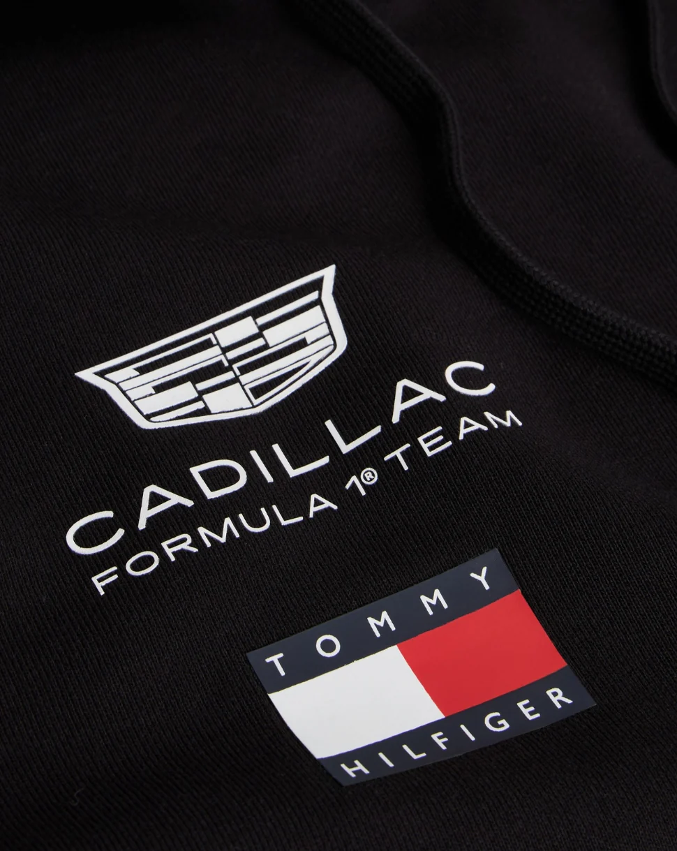 Tommy Hilfiger X Cadillac F1 Unisex Team Hoodie - Black - Image 3