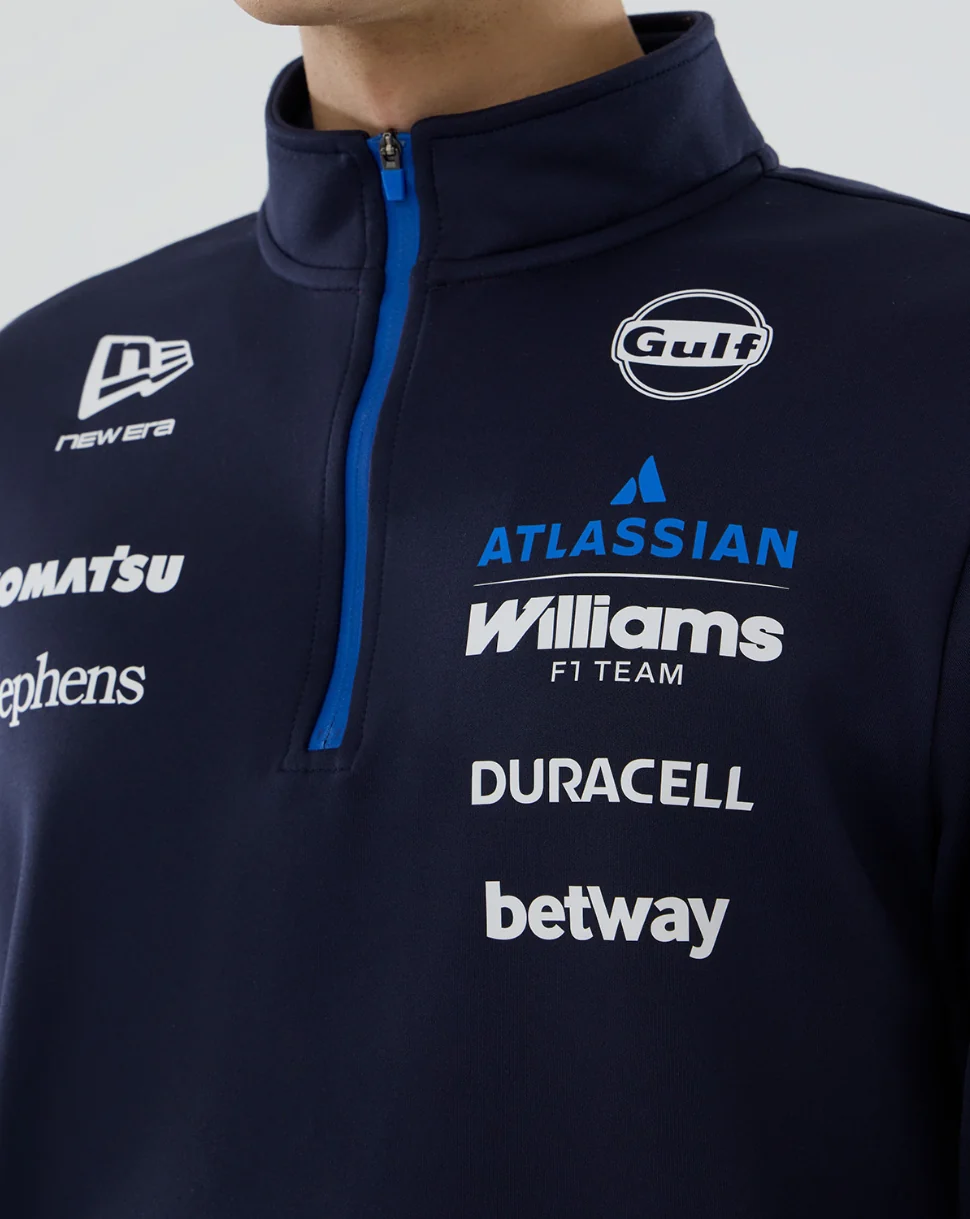 Williams Racing 2026 F1 Men's Team Quarter-Zip - Navy - Image 3