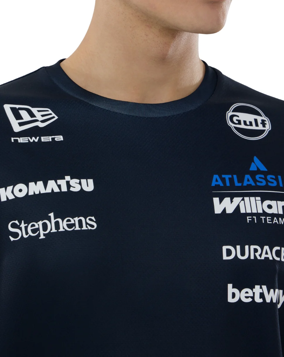 Williams Racing 2026 F1 Men's Team T-Shirt  - Navy - Image 4