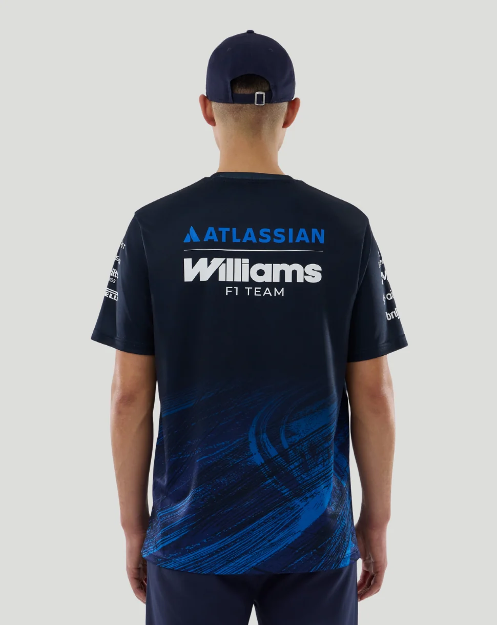 Williams Racing 2026 F1 Men's Team T-Shirt  - Navy - Image 7